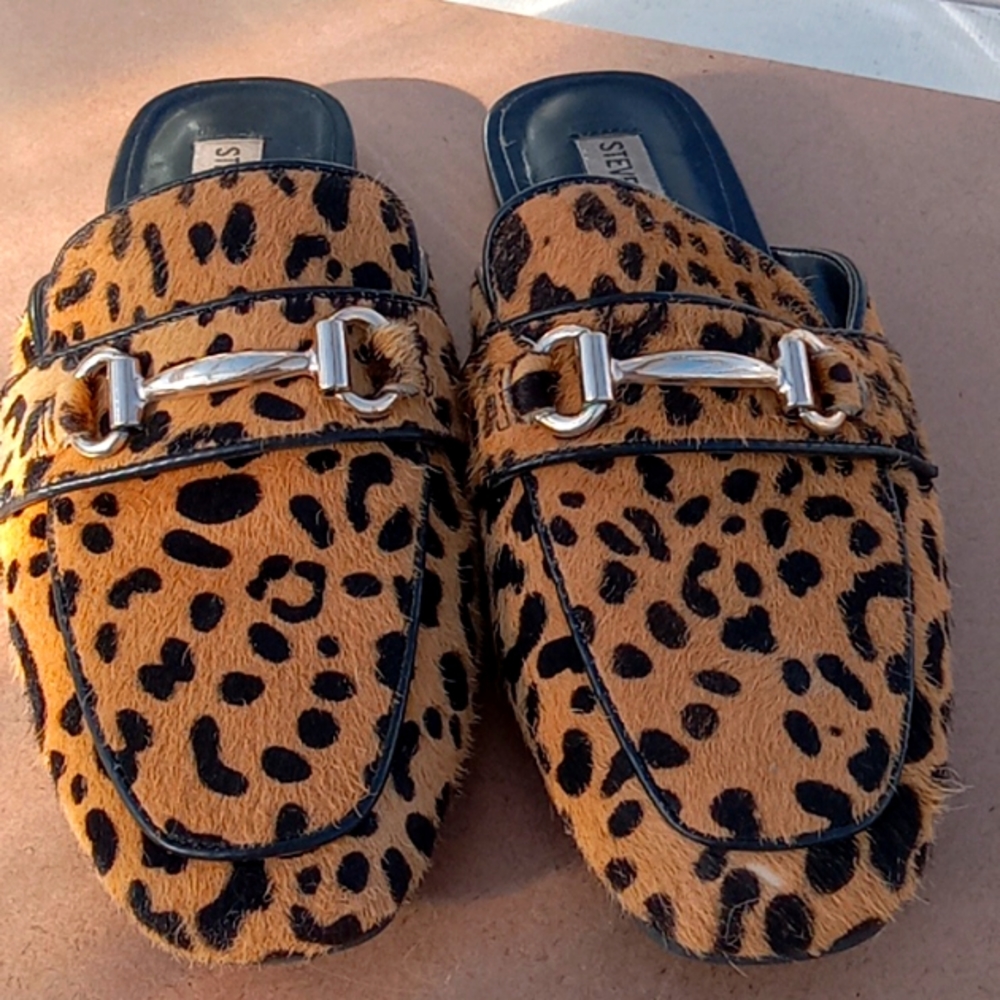 Steve Madden Rylie Leopard Print Mule 7